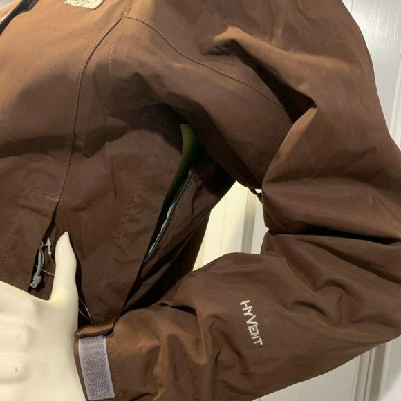 THE NORTH FACE Women's Hyvent Medium Brown Jacket - Picture 5 of 9